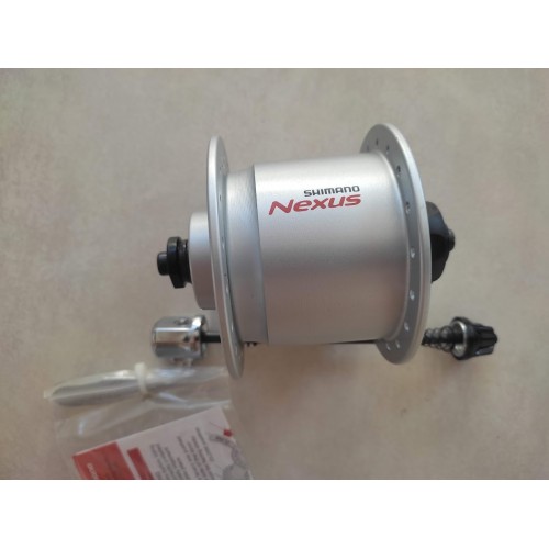 НОВА предна динамо главина SHIMANO NEXUS 6V-3W